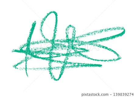 green pencil strokes isolated on transparent background green pencil strokes isolated on transparent background 139839274