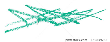 green pencil strokes isolated on transparent background green pencil strokes isolated on transparent background 139839285