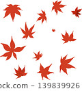 Autumn leaves vector illustration material 139839926
