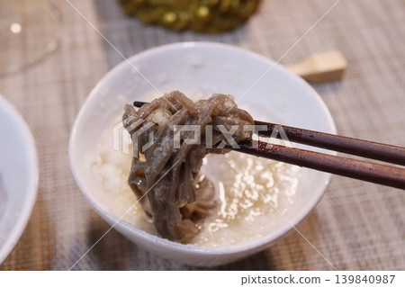 Noodles with Chopsticks in Bowl Noodles with Chopsticks in Bowl 139840987