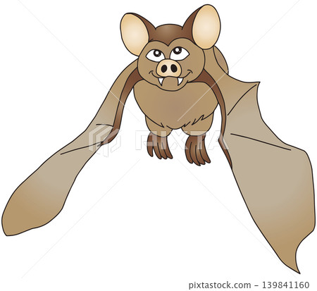 手繪動物插畫☆蝙蝠 手繪動物插畫☆蝙蝠 139841160