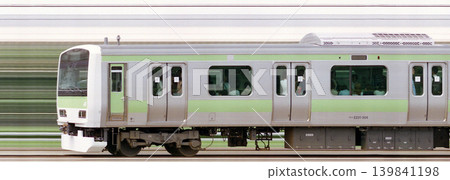 A photo of the slits on the lead car of the Yamanote Line commuter train E231 series 500 series, train set 504. A photo of the slits on the lead car of the Yamanote Line commuter train E231 series 500 series, train set 504. 139841198