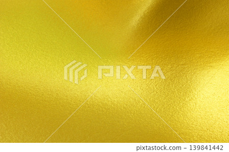 Shiny yellow leaf gold foil texture Shiny yellow leaf gold foil texture 139841442