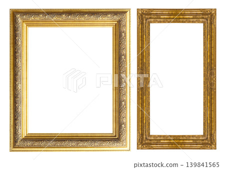 gold picture frame 139841565