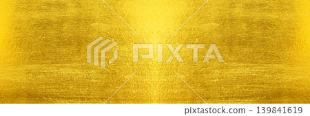 Shiny yellow leaf gold foil texture Shiny yellow leaf gold foil texture 139841619