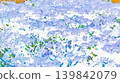 Abstract watercolor texture background with soft blue splashes and artistic pastel color composition 139842079
