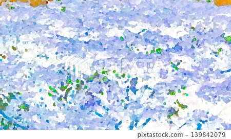 Abstract watercolor texture background with soft blue splashes and artistic pastel color composition 139842079