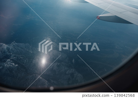 Landscape seen from an airplane Landscape seen from an airplane 139842568