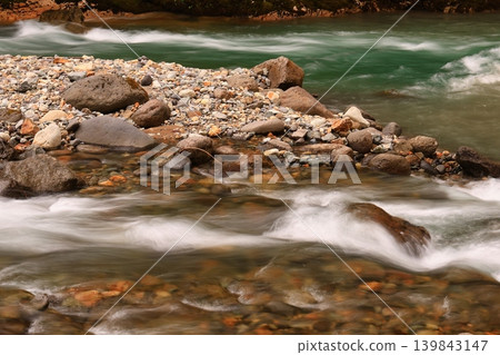 Beautiful river flow 139843147