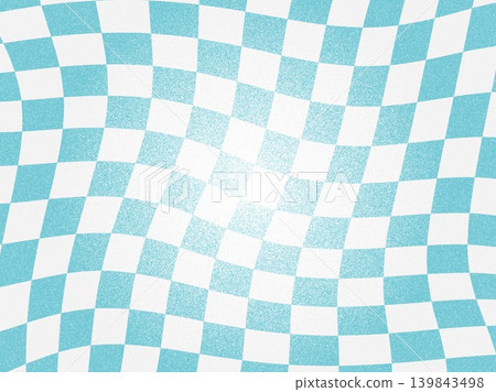 A background image with a wavy blue checkered pattern and noise processing. A background image with a wavy blue checkered pattern and noise processing. 139843498