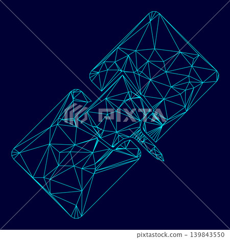 Drywall repair low poly triangulation triangulated polygonal electric cyan blue vibrant aqua neon color vector illustration image outline contour line Drywall repair low poly triangulation triangulated polygonal electric cyan blue vibrant aqua neon color vector illustration image outline contour line 139843550