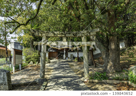 Kurimura Shrine Torii Gate, Senoo, Okayama City, Okayama Prefecture Kurimura Shrine Torii Gate, Senoo, Okayama City, Okayama Prefecture 139843652
