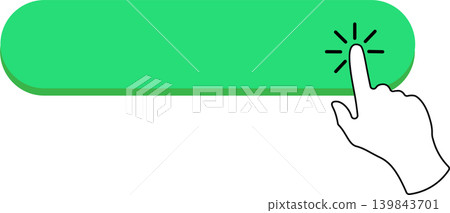 Click here green oval button shape with hand pointer Click here green oval button shape with hand pointer 139843701