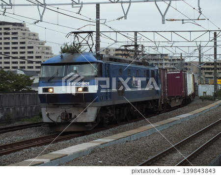 岡山機務段 EF210 型 901 號機車（攝於八之畑站） 139843843