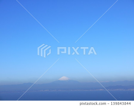Fuji seen from saw mountain Fuji seen from saw mountain 139843844