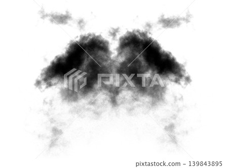 Rorschach test thematic illustration 139843895