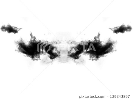 Rorschach test thematic illustration 139843897