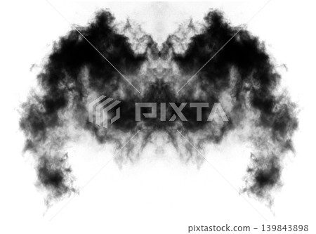 Rorschach test thematic illustration 139843898