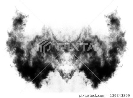 Rorschach test thematic illustration 139843899