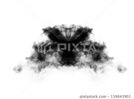 Rorschach test thematic illustration 139843901