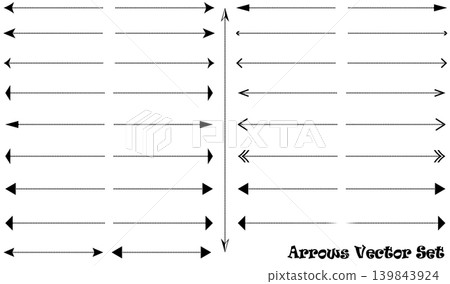 Arrow icons set, vector illustration Arrow icons set, vector illustration 139843924