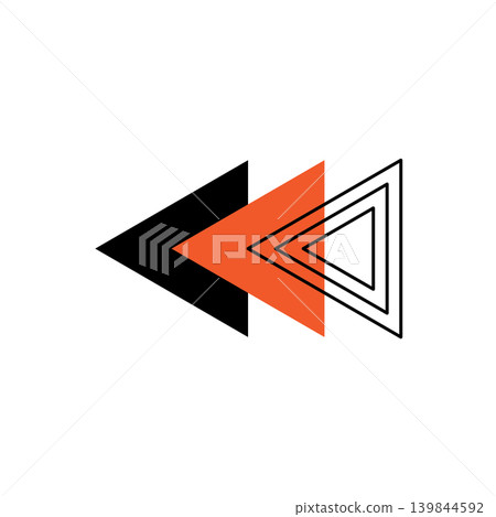 Abstract geometric logo 139844592