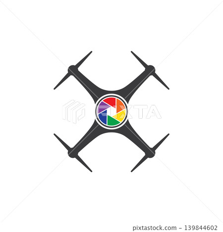 Drone logo icon Drone logo icon 139844602
