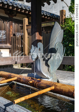 Horyuji Temple Yumedono Hall, East Precinct Water Basin Horyuji Temple Yumedono Hall, East Precinct Water Basin 139844612