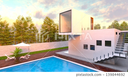 House with pool House with pool 139844692