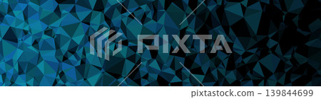 Stylish polygon design geometric pattern background with a dark blue gradient. Stylish polygon design geometric pattern background with a dark blue gradient. 139844699