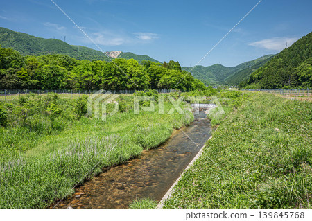 The clear waters of Lake Biwa: Chinai River, Makino Town, Takashima City, Shiga Prefecture The clear waters of Lake Biwa: Chinai River, Makino Town, Takashima City, Shiga Prefecture 139845768