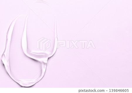 A sample of a moisturizing cosmetic product for the body. Gel or cream or serum for the skin. A sample of a moisturizing cosmetic product for the body. Gel or cream or serum for the skin. 139846605