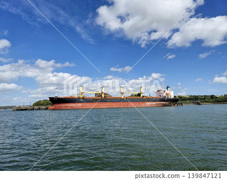 Lake with Boat under Cloudy Sky, Water Resources and Naval Architecture, Tank Ship and Oil Tanker Lake with Boat under Cloudy Sky, Water Resources and Naval Architecture, Tank Ship and Oil Tanker 139847121