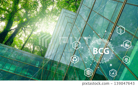 Bio-Circular Green economy concept. Corporate sustainability, renewable energy, and green building strategies for a sustainable future. Sustainable Development Goals. BCG economy. Renewable energy. Bio-Circular Green economy concept. Corporate sustainability, renewable energy, and green building strategies for a sustainable future. Sustainable Development Goals. BCG economy. Renewable energy. 139847643
