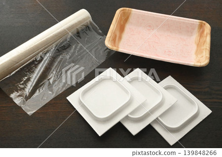 Image of packaging materials during a raw material shortage, specifically naphtha shortage. Image of packaging materials during a raw material shortage, specifically naphtha shortage. 139848266