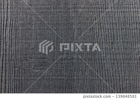Black painted wood grain texture background 139848581