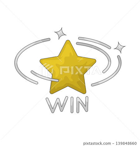 Illustration of win Illustration of win 139848660