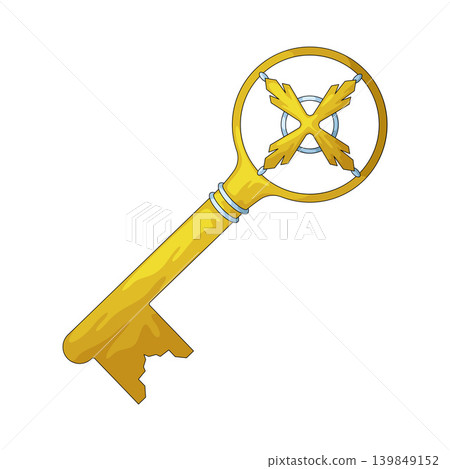 Illustration of Key Illustration of Key 139849152