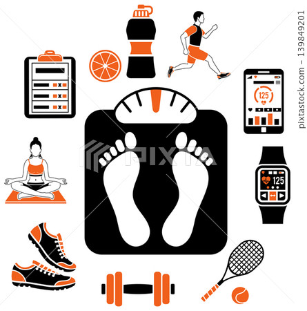 Fitness and Gym Concept Fitness and Gym Concept 139849201