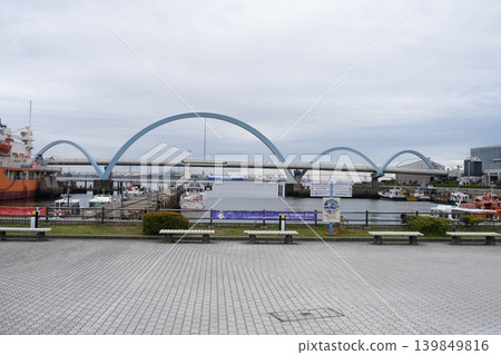 Scenery of Nagoya Harbor Scenery of Nagoya Harbor 139849816