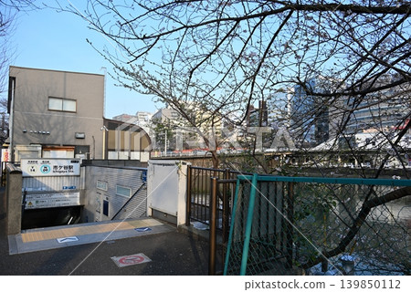 春天的市谷車站,東京 春天的市谷車站,東京 139850112