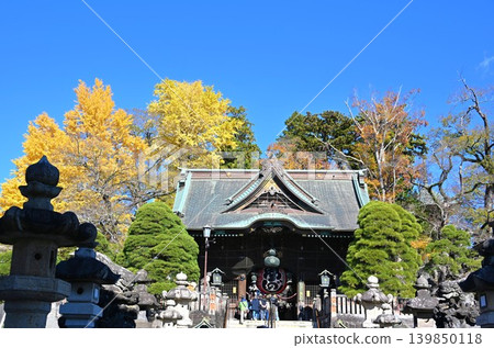 Naritasan Temple on a clear autumn day, Chiba Naritasan Temple on a clear autumn day, Chiba 139850118