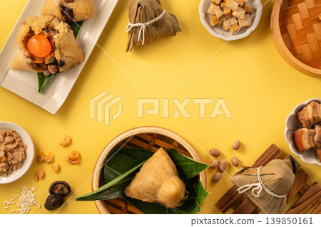 粽子 端午節 頂視圖 zongzi rice dumpling duanwu 台湾 チマキ 端午 粽子 端午節 頂視圖 zongzi rice dumpling duanwu 台湾 チマキ 端午 139850161