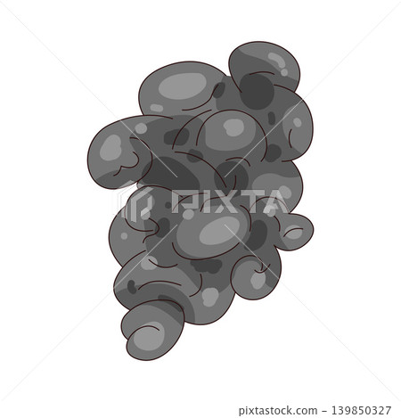 Illustration of dark smoke Illustration of dark smoke 139850327