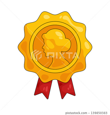 Illustration of mother badge Illustration of mother badge 139850383