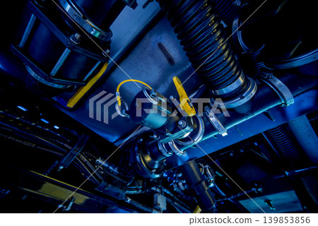 Harvester engine. Gear chains and new modern mechanisms. Harvester engine. Gear chains and new modern mechanisms. 139853856