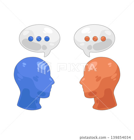 Illustration of discussion Illustration of discussion 139854034