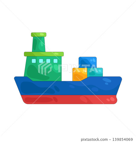 Illustration of battleship Illustration of battleship 139854069