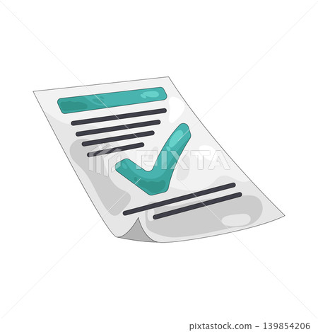 Illustration of legal document Illustration of legal document 139854206
