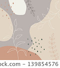 abstract floral background with copy space 139854576